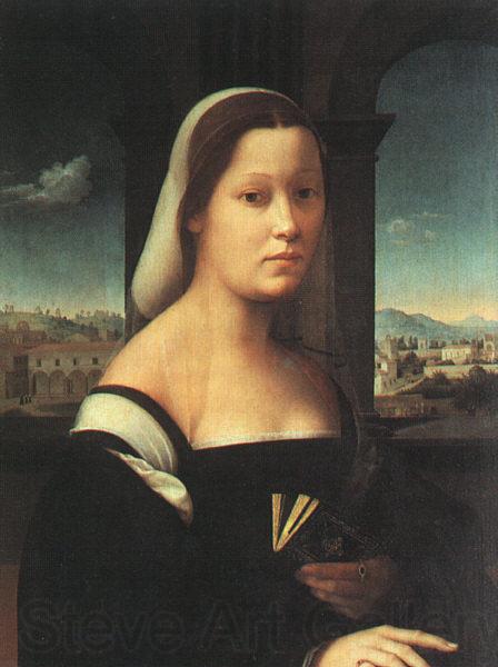 BUGIARDINI, Giuliano Portrait of a Woman, called The Nun Spain oil painting art